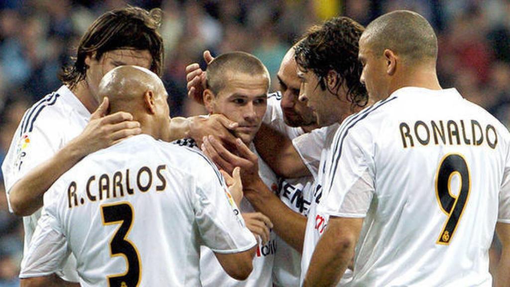 Michael Owen, junto a Los Galácticos