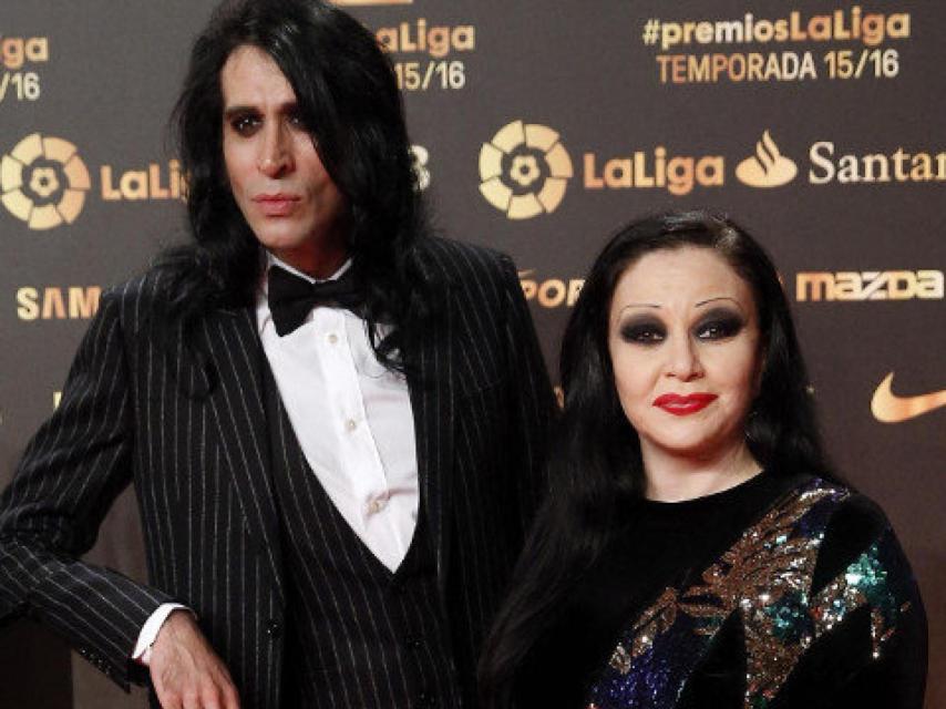 Alaska junto a Mario Vaquerizo.