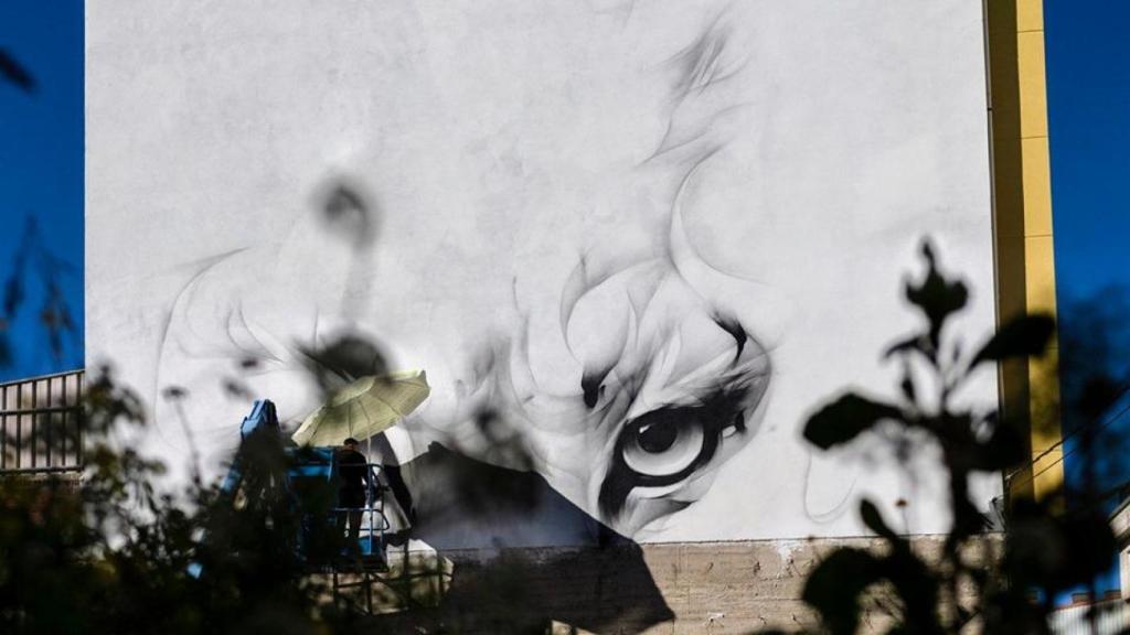 Así avanzan los murales del Rexenera Fest de Carballo