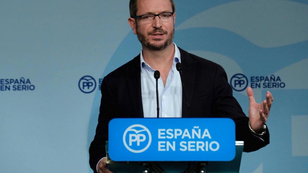 El vicesecretario de Organización del PP, Javier Maroto.