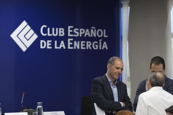 Labandeira tras una ponencia en el Club español de la Energía