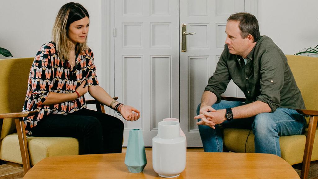 Elvira Sastre y Óscar Llorens.