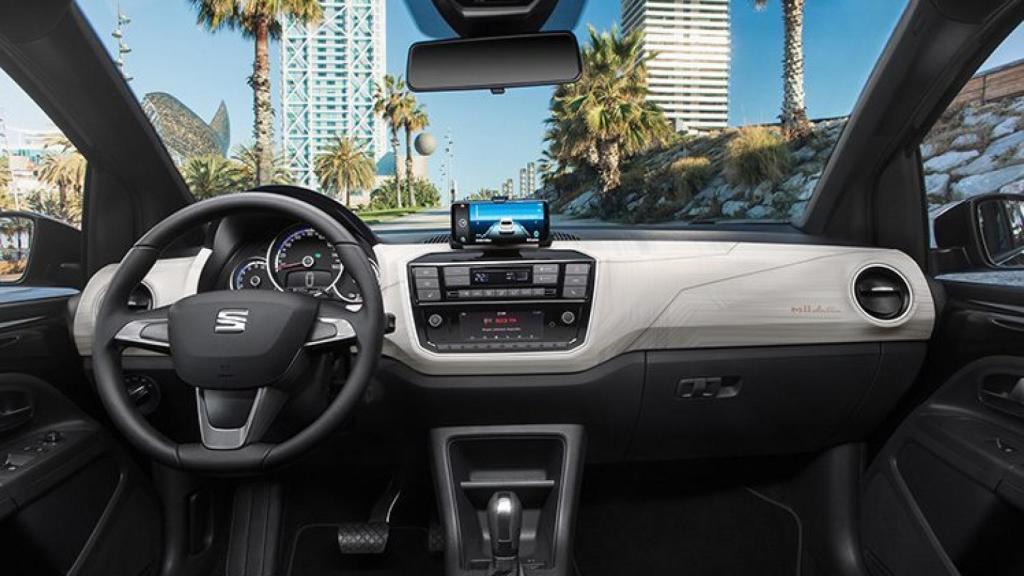 Interior del Seat Mii
