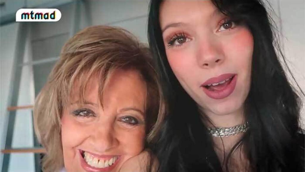 Alejandra Rubio y su abuela, María Teresa Campos