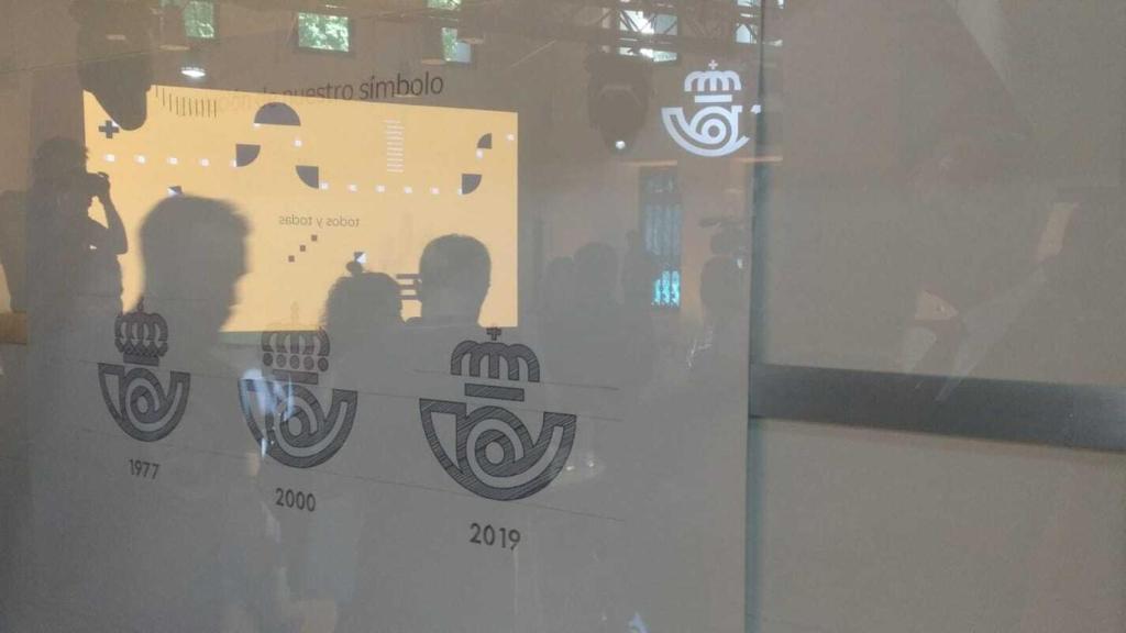 El logo de Correos a lo largo de los años.