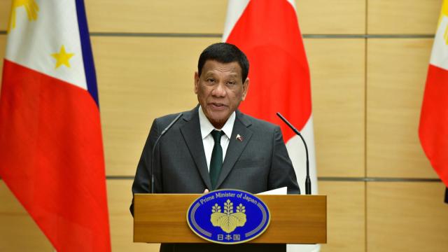 Rodrigo Duterte, presidente de Filipinas