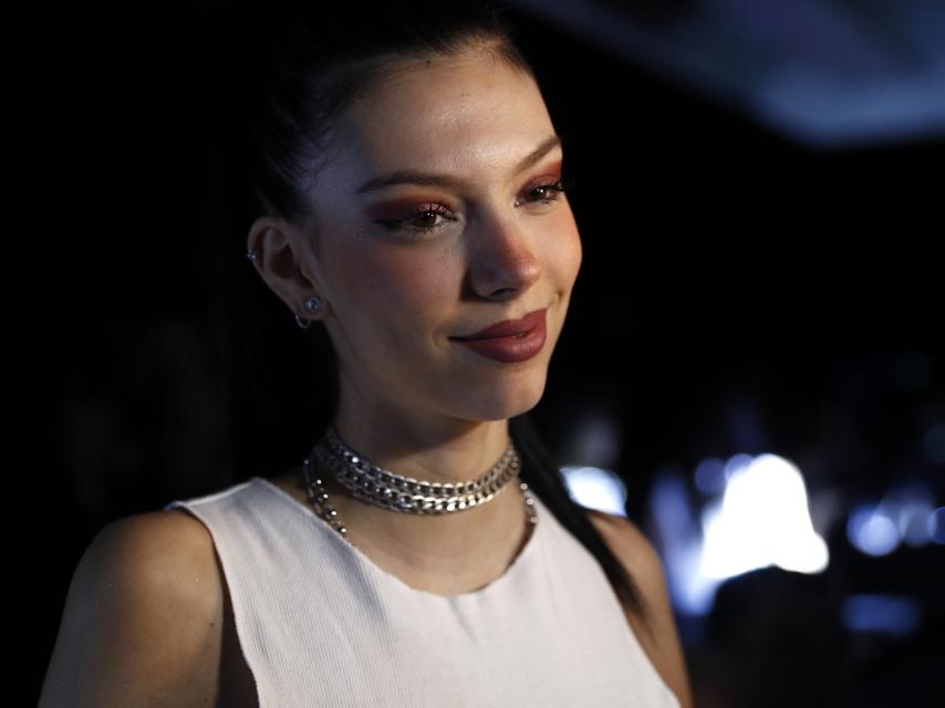 La hija de Terelu Campos en un photocall.