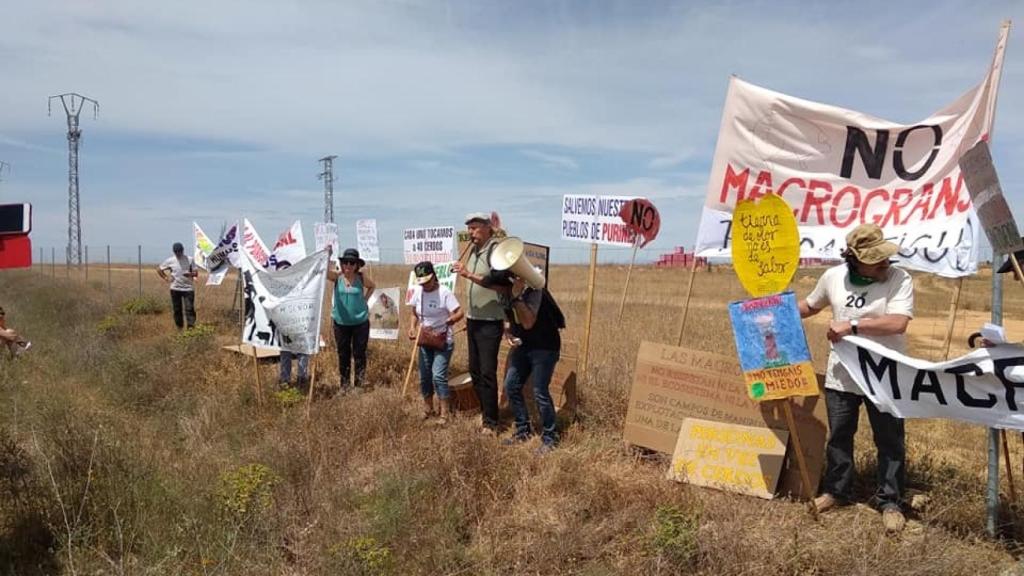 Manifestación este fin de semana en Cerecinos junto a la macrogranja.