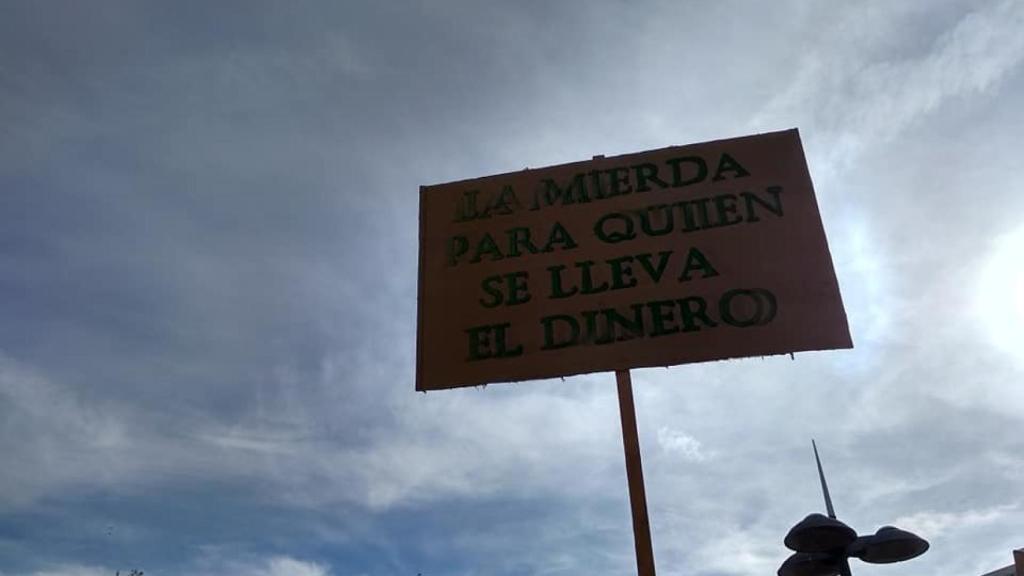 Uno de los mensajes de las manifestaciones de los últimos meses.