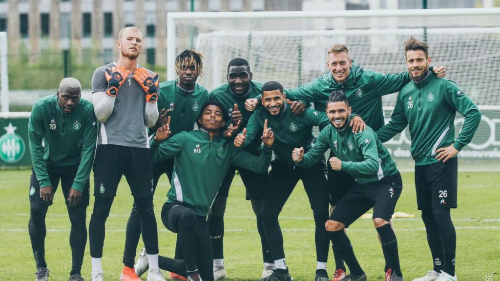 Jugadoras del Saint-Étienne. Foto: asse.fr