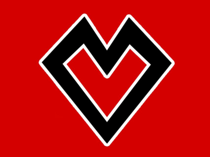 Bandera ficticia de la nueva Comunidad de Madrid.