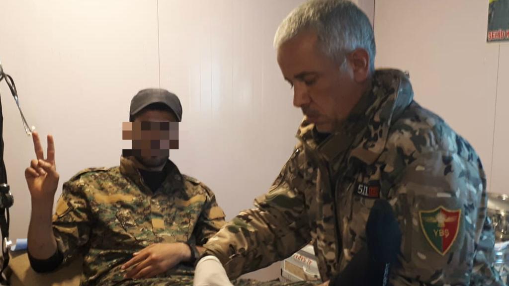 Marcos, conocido como Doctor Delil, en su hospital de Sinjar (Irak).
