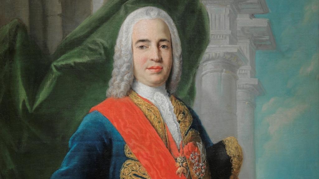 'Retrato del marqués de la Ensenada', pintado por Jacopo Amigoni.