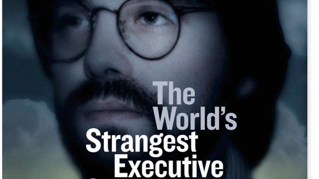 Portada de la revista Forbes que lo considera un 'coach' extraño.