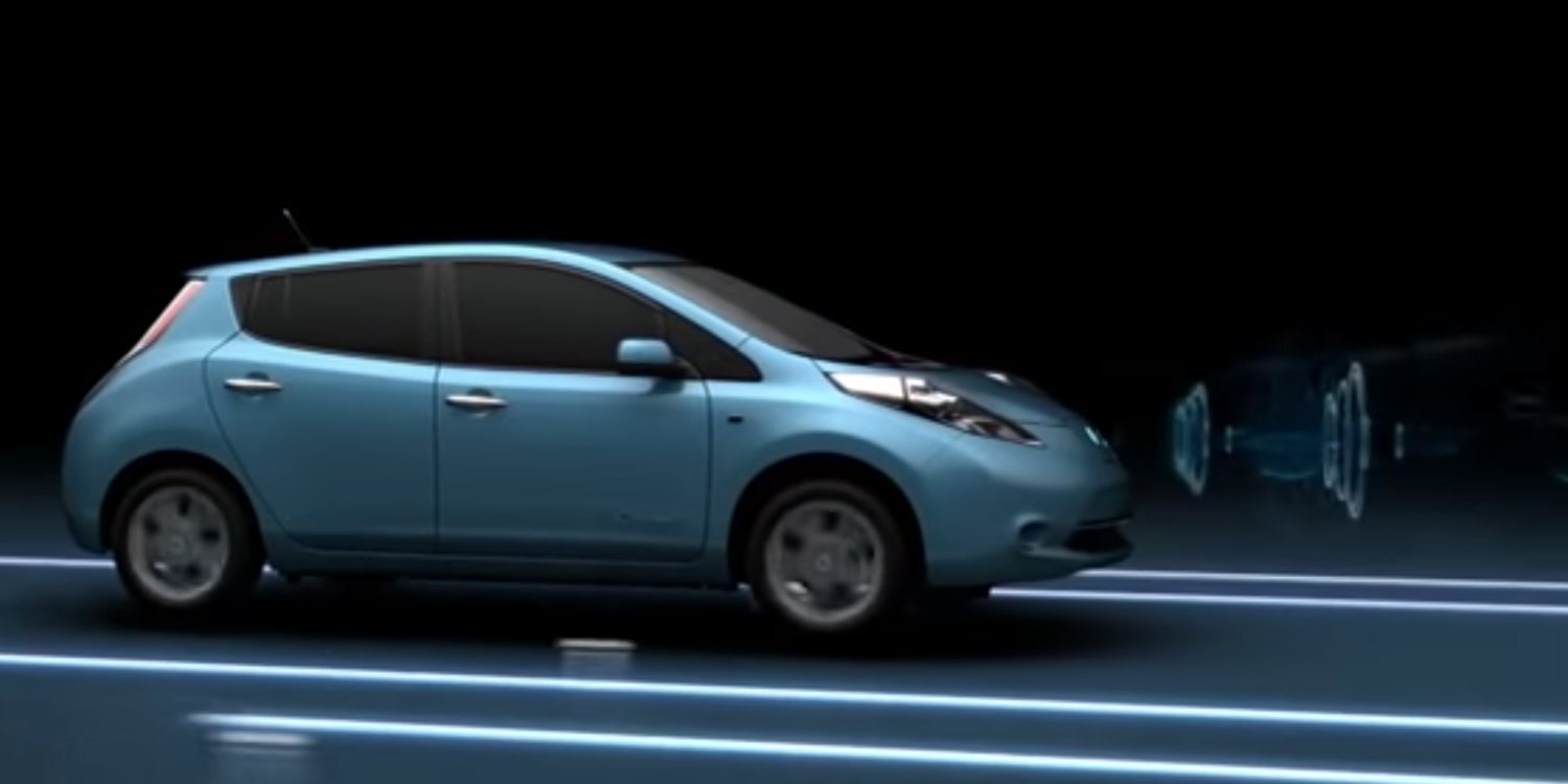 nissan leaf sonido