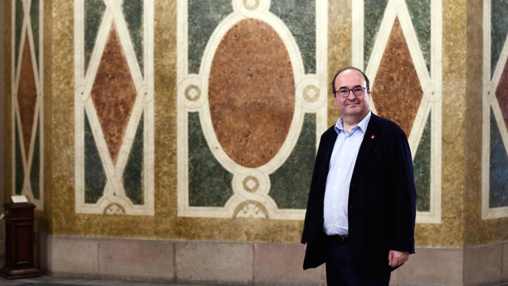Miquel Iceta, esta semana en el Parlament de Cataluña.