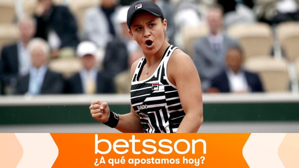 Barty, favorita en la final de Roland Garros frente a Vondrousova.