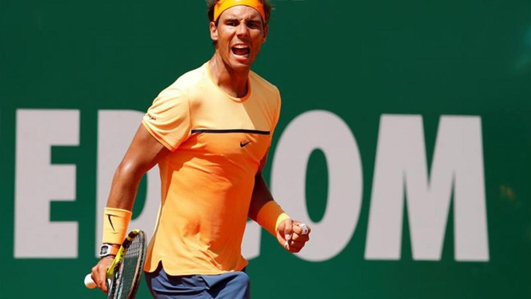 Rafa Nadal, en el Masters de Montecarlo 2016