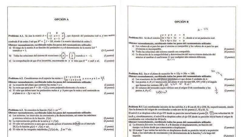 En Change.org se recogieron firmas para evitar que haya unos exámenes más difíciles que otros