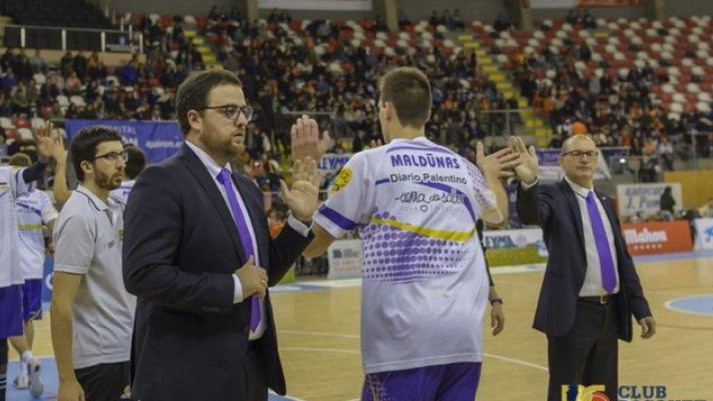 El nuevo entrenador, Sergio Martín