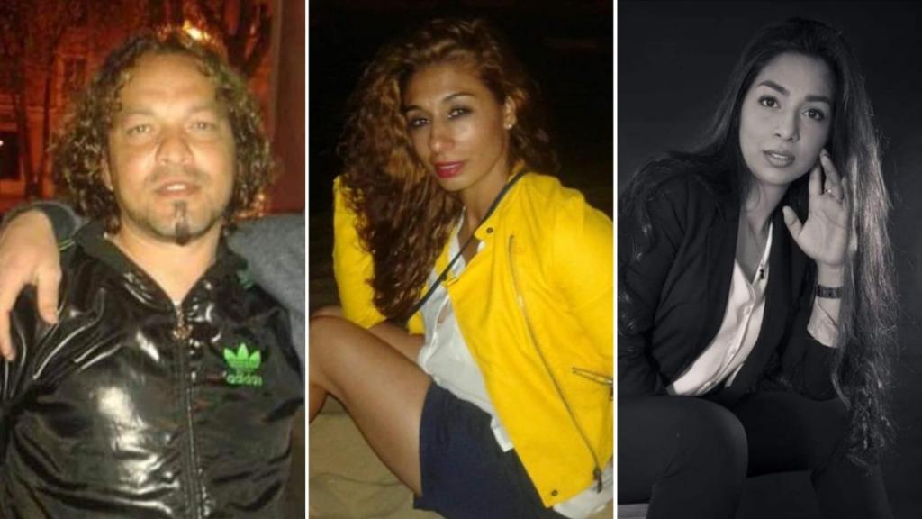 De izquierda a derecha: Juanín, Liset y Montse.