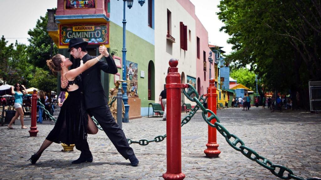 Caminito, en el barrio de La Boca, es uno de los grandes enclaves turísticos de Buenos Aires.