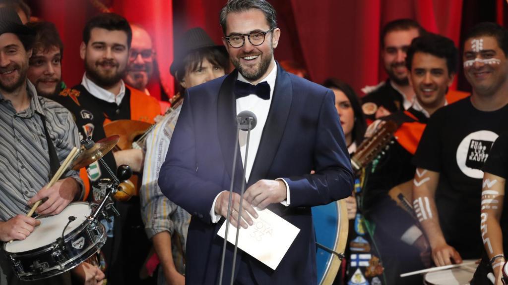 Maxim Huerta en la gala de los Goya