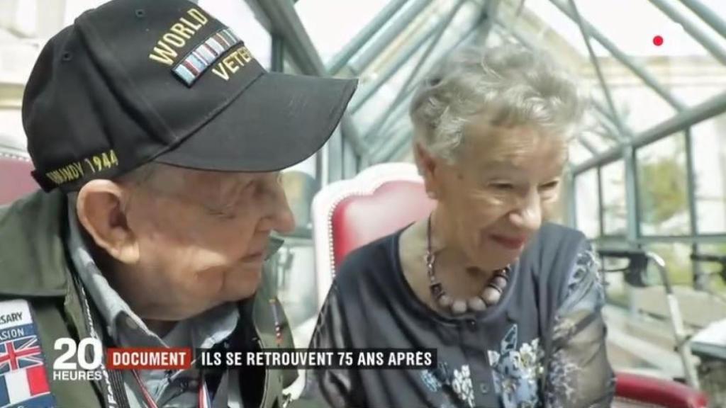 Troy y Jeannine juntos de nuevo en Francia.