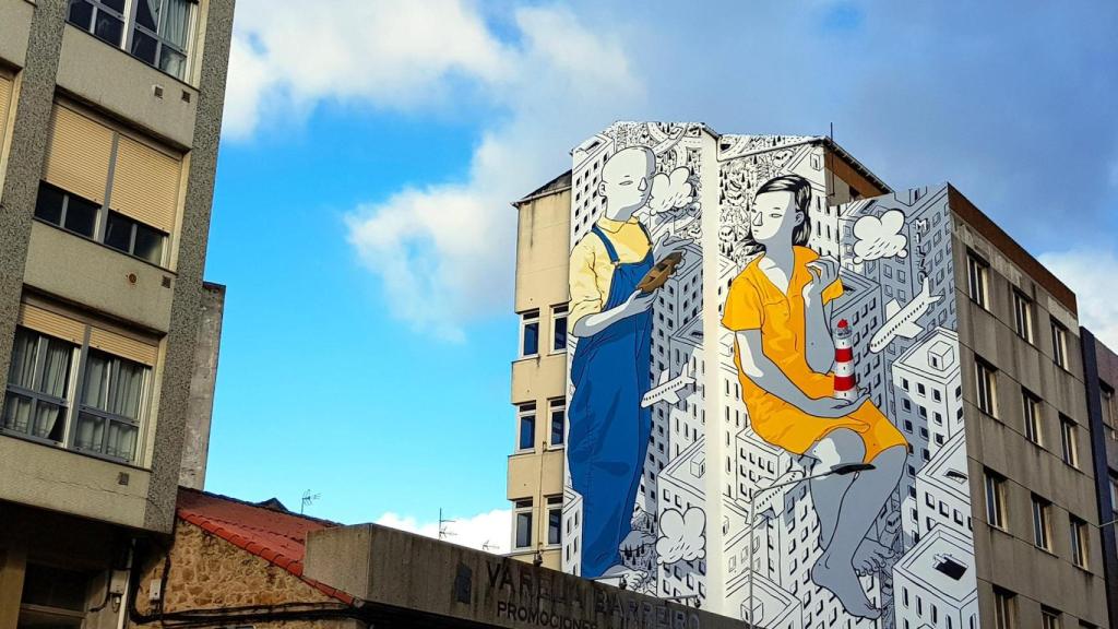 Mural Face the Ocean, de Millo, en anteriores ediciones