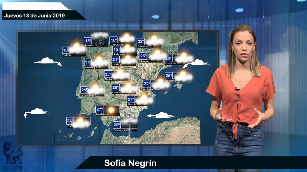 El tiempo: pronóstico para el jueves 13 de junio