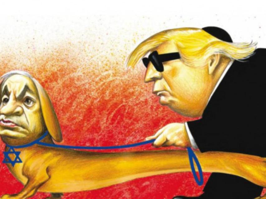 La viñeta del New York Times que ha desencadenado la polémica.