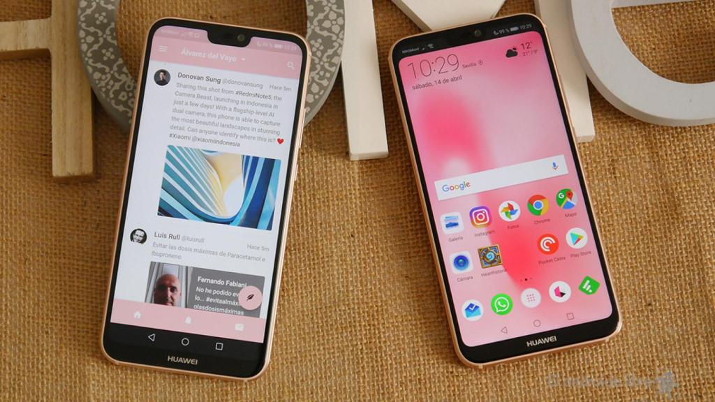 Huawei actualiza cuatro móviles a Android 9 en España