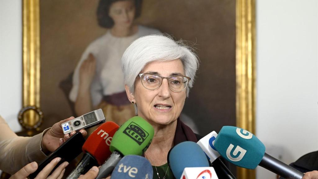 La fiscal general del Estado en el Pazo de Mariñán