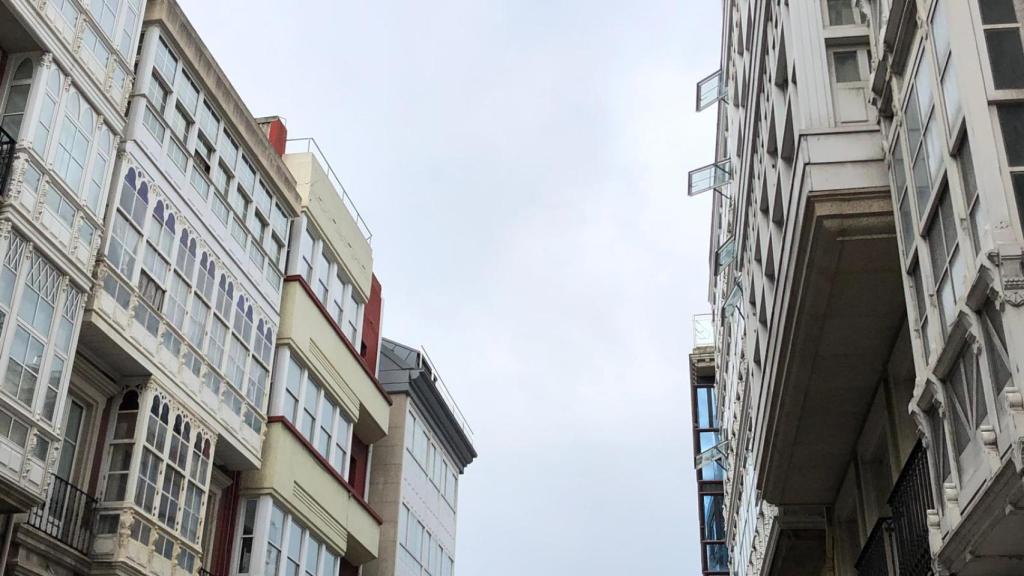 Cielos nubosos en A Coruña