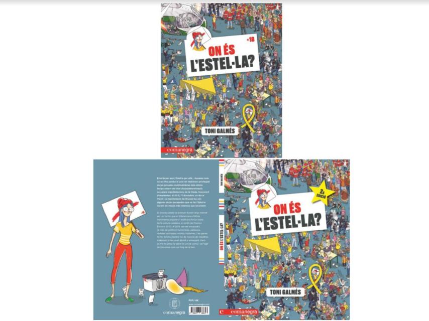 Las dos portadas publicadas por Comanegra.