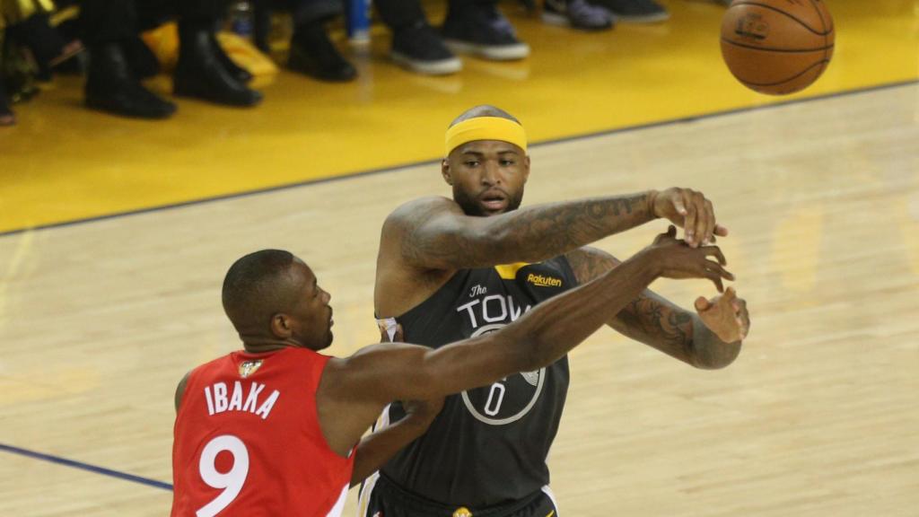 Serge Ibaka, durante la final de la NBA