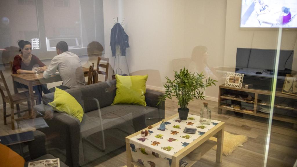 Piso simulado en el que Kruk entrena a sus agentes.