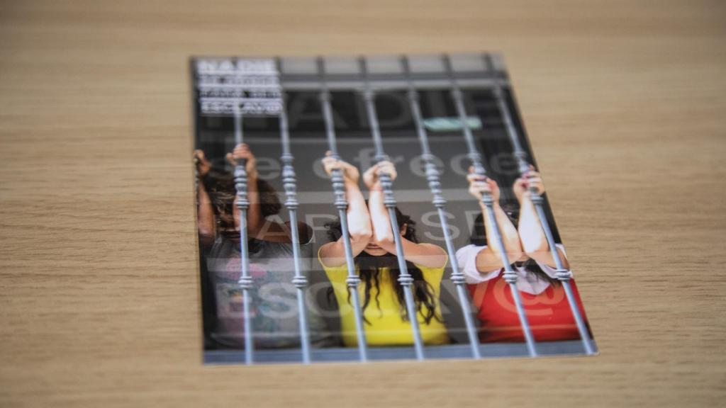 Folleto de publicidad de APRAMP.