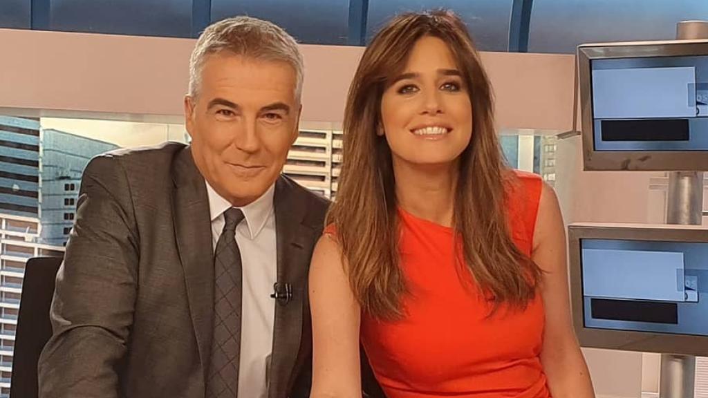 Isabel Jiménez y David Cantero en una imagen de sus redes sociales.