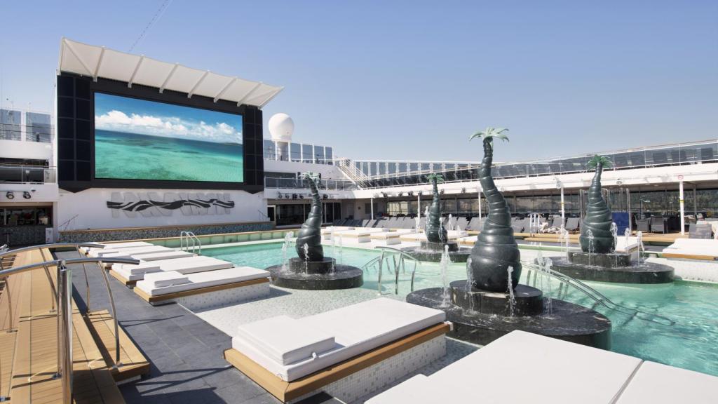 La piscina del MSC Grandiosa.