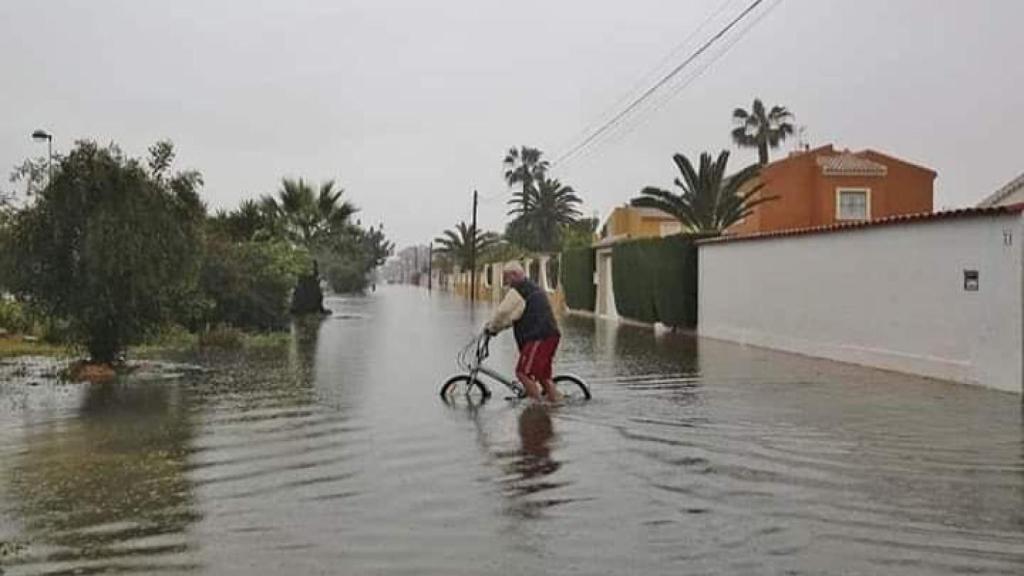 La Torreta cuando llueve