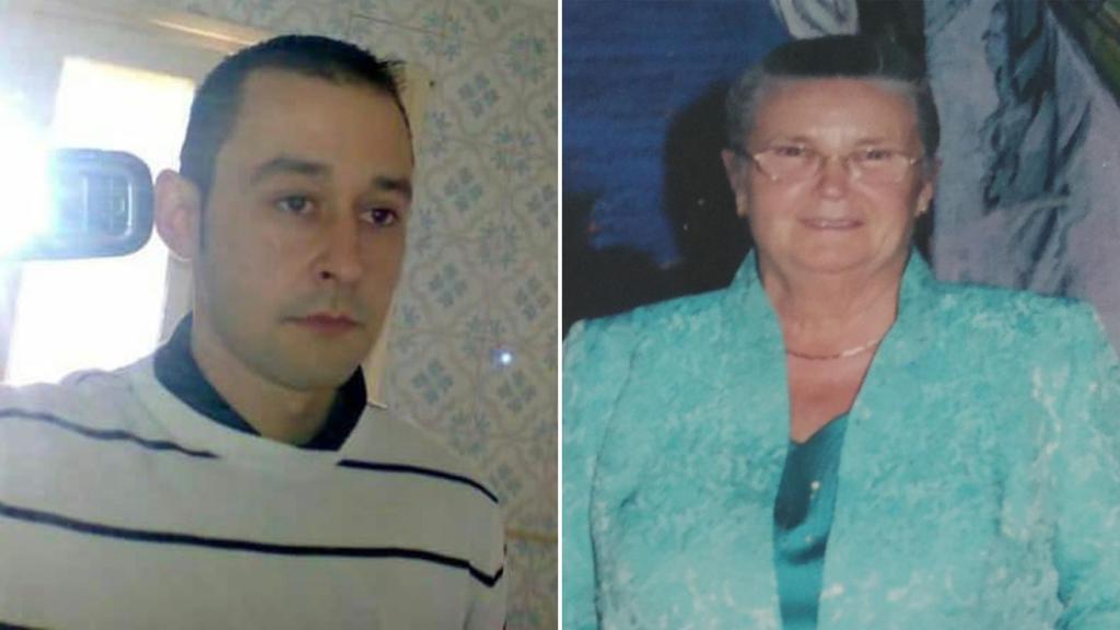 A la izquierda, el presunto asesino. A la derecha, la víctima.