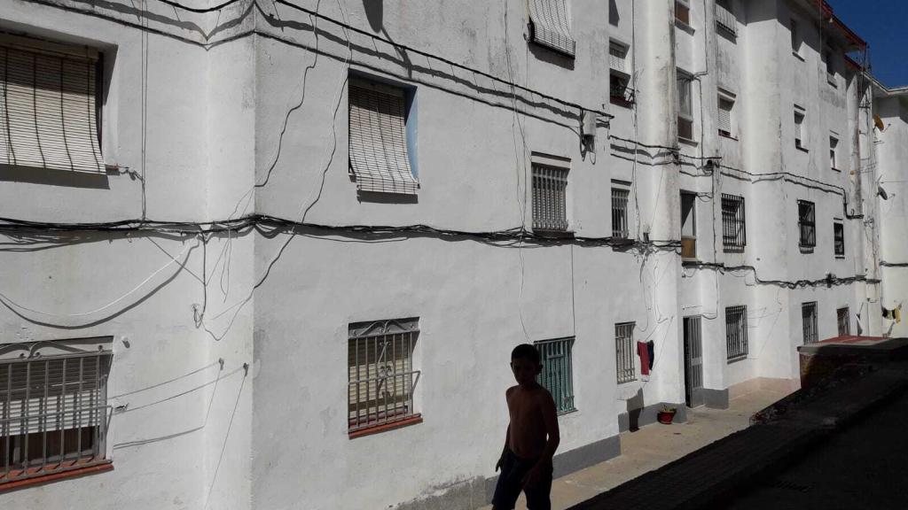 Casa en la que vivía Amanda, en Algeciras, junto a Salvador.