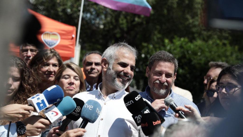 Carlos Carrizosa, líder de Cs en el Parlament de Cataluña.