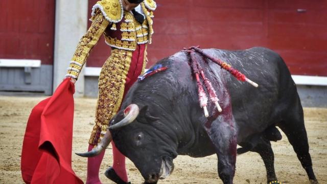 Gran derechazo de Pablo Aguado