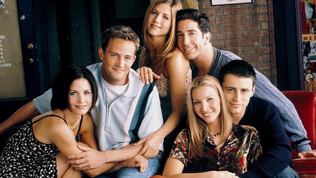 El elenco de 'Friends'.