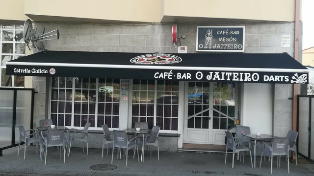 Exterior del bar O Jaiteiro, en Betanzos