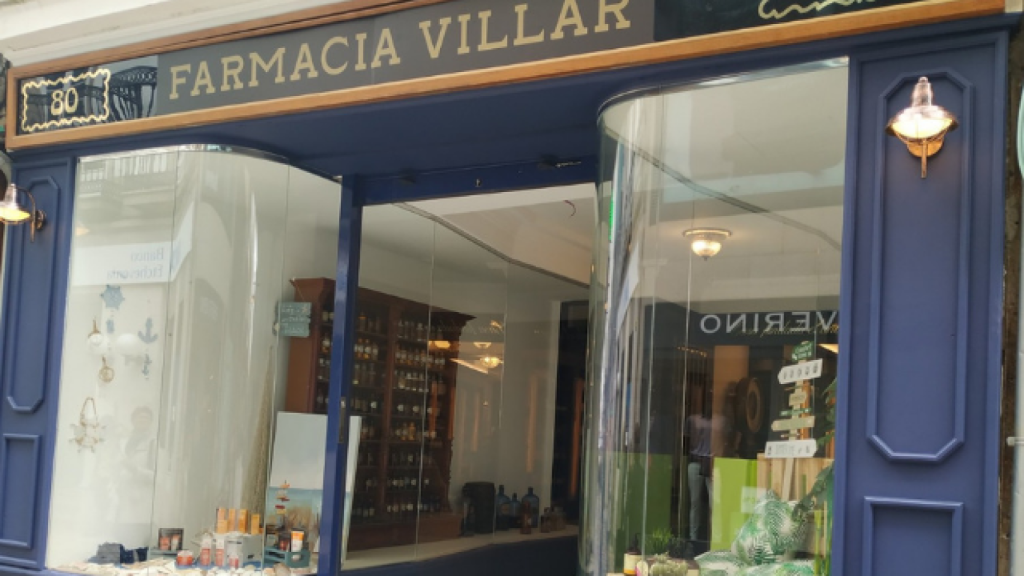 Exterior de la actual Farmacia Villar