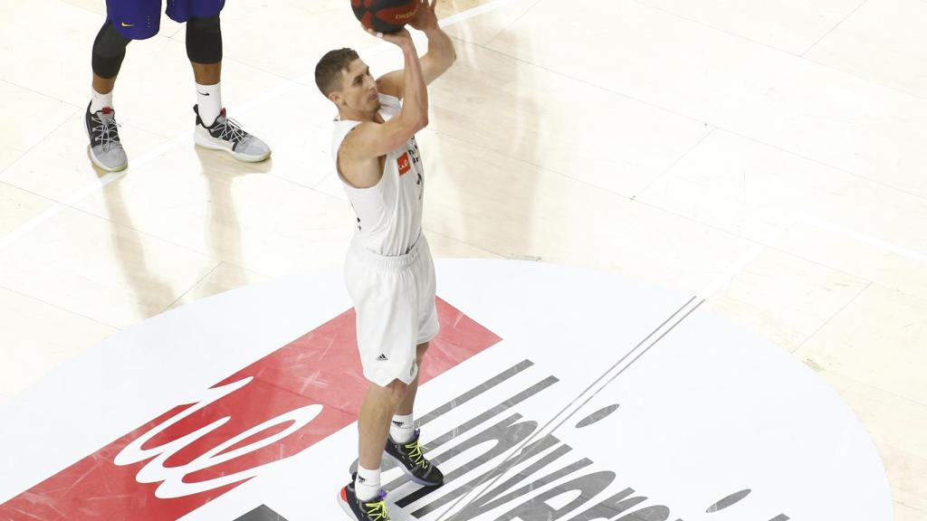 Carroll en la final ante el Barcelona. Foto: ACB Media
