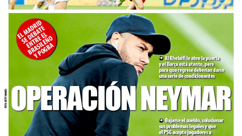 Portada Mundo Deportivo (18/06/19)